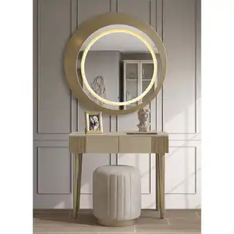 Muebles Jamar Marco espejo montreal champaña oferta