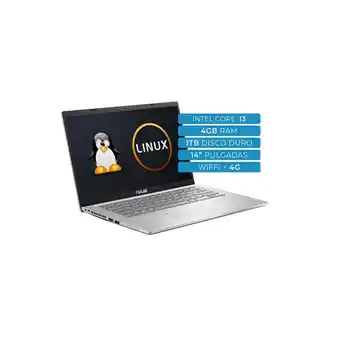Falabella PORTÁTIL ASUS X415JA-EK483/CORE I3 10ª/4GB/1TB/14" oferta