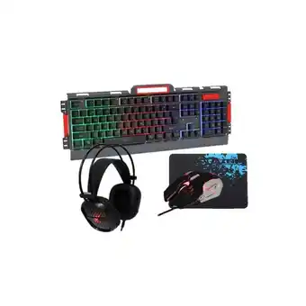 Falabella Combo k58 gamer 4 en 1 teclado diadema tapete audi oferta