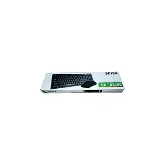 Falabella Combo teclado mouse alambrico usb dn-d5200 optico oferta