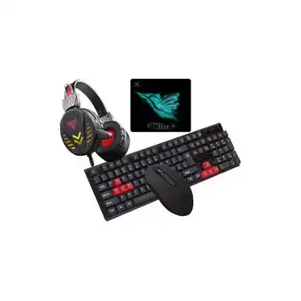 Falabella Combo gamer danki teclado diadema tapete audifonos oferta