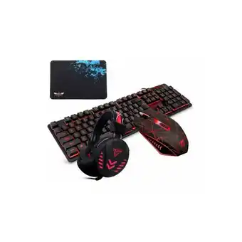 Falabella Combo gamer teclado danki diadema tapete audifono oferta