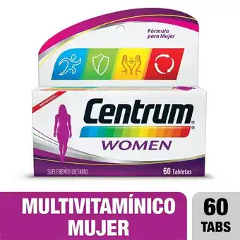 Locatel Centrum women x 60 tabletas oferta