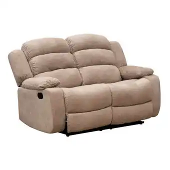 Muebles Jamar Sofá reclinable 2 puestos nico velvet atlas almond oferta