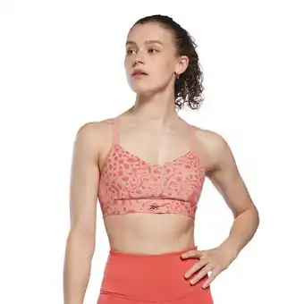 Reebok Top deportivo lux strappy modern safari print mujer oferta