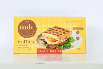 Carulla Waffles x6 unidades mantel de cuadros 324 gr oferta
