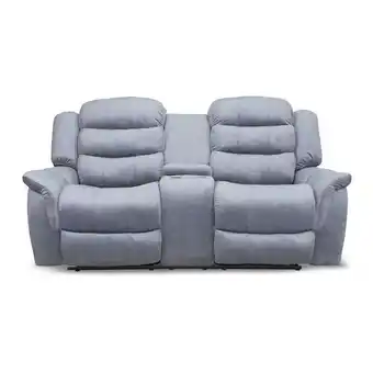 Muebles Jamar Sófa reclinable 2 puestos alamo gris premium oferta
