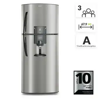 Falabella Nevera Mabe Congelador Superior No Frost 391 lt RMP400FYCU oferta