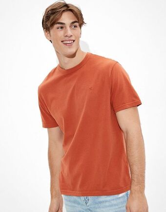 American Eagle Camiseta icónica ae súper suave oferta