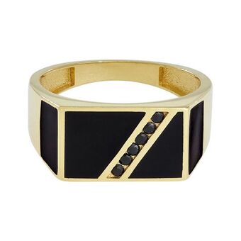 Kevin's Joyeros Anillo en oro amarillo de 18 kilates, con zircones oferta