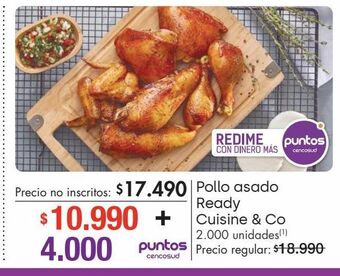 Metro Pollo asado ready cuisine & co oferta