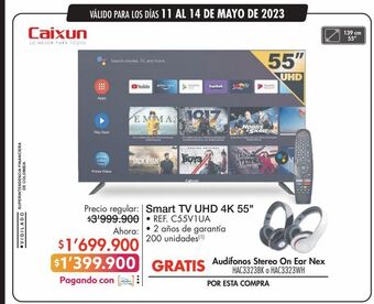 Metro Smart tv uhd 4k 55 oferta