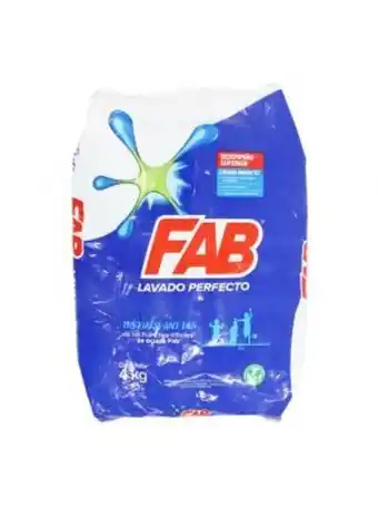 Detergente fab floral x 4 kg
