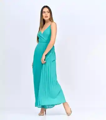Stirpe Vestido largo unicolor plisado derek oferta