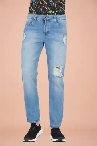 Surtitodo Jean para hombre color azul ref: 103593 - e.u oferta