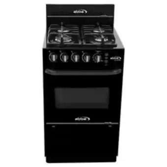 Electrojaponesa Estufa de piso con horno abba master chef negro - ag 201-5n oferta