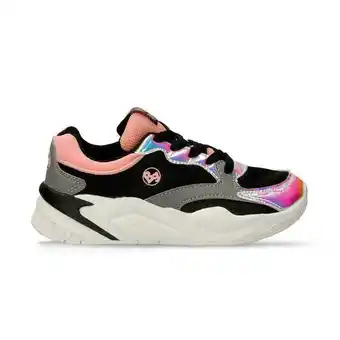 Bata Tenis deportivos negro-gris bubblegummers olimpia niña oferta