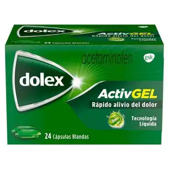 Farmacia San Jorge Dolex activgel 24 capsulas blanda oferta