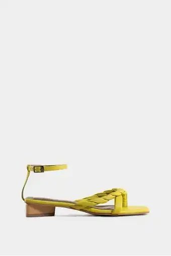 Vélez Sandalias tacón atacama de cuero para mujer strap abullonada oferta
