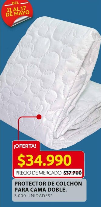 Ara PROTECTOR DE COLCHÓN PARA CAMA DOBLE oferta