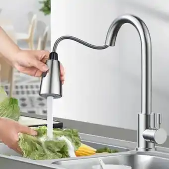 Linio Grifo llave mezcladora para cocina acero inoxidable oferta