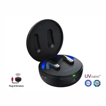 Ktronix Audífonos lg inalámbricos bluetooth in ear tone free uv nano tone-fp9 negro oferta