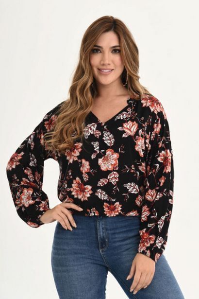 RAGGED Blusa amaretto oferta