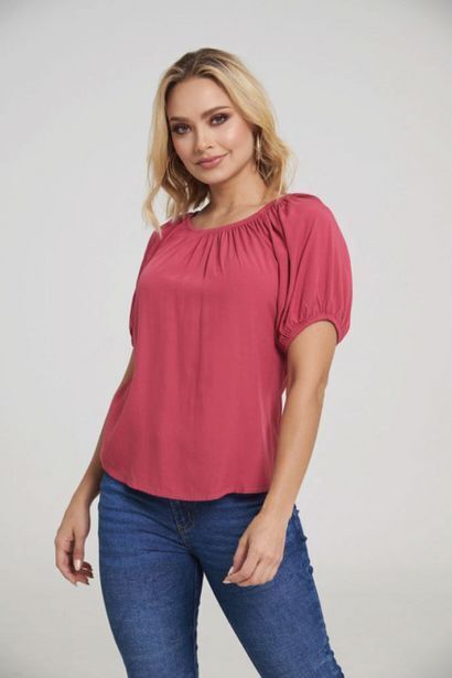RAGGED Blusa amatista oferta