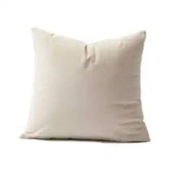 Falabella Funda para cojin decorativo 45x45 en tela marfil oferta