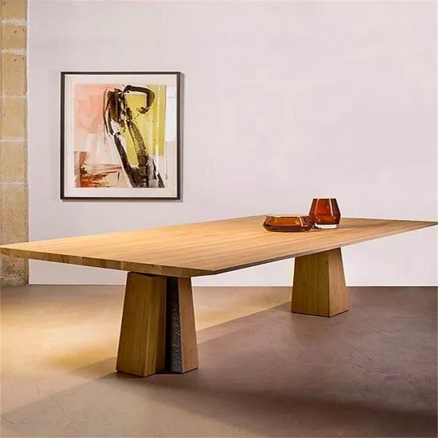 Éxito Mesa comedor kamel 180x80cm roble macizo oferta
