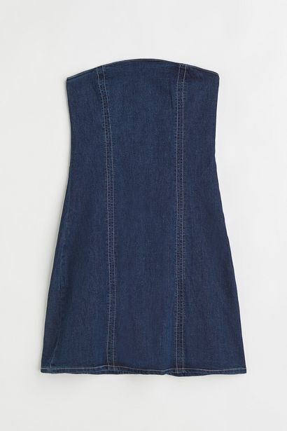 H&M Vestido bandeau oferta