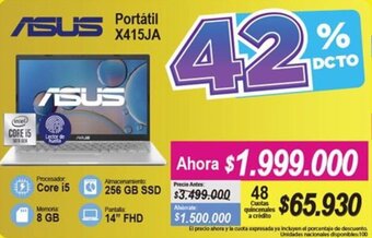 Alkomprar Asus Portátil X415JA oferta