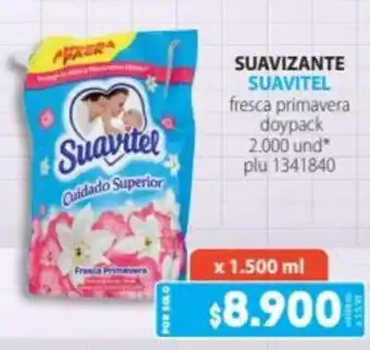 Easy SUAVIZANTE SUAVITEL fresca primavera doypack x 1.500ml oferta