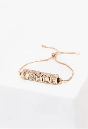 Pulsera smile en cristales
