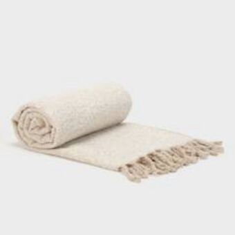 Falabella Manta lisa de acrilico basement home 130x150 cm oferta