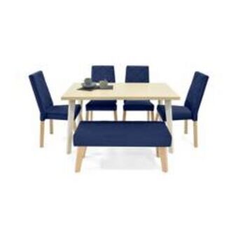 Falabella Juego de comedor linou 6 puestos oferta