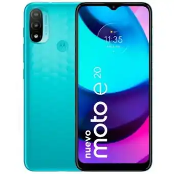 Linio Celular moto e20 2gb ram 32gb - azul oferta