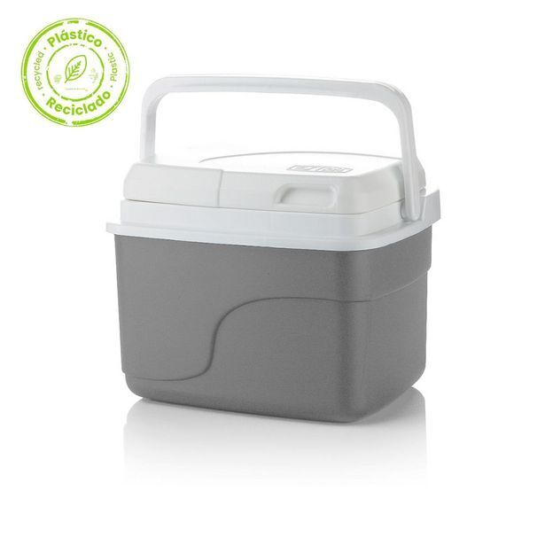 Estra Nevera personal 4.5l gris insulada material recuperado oferta