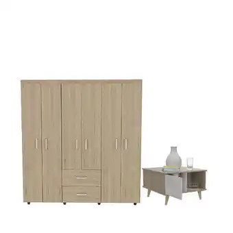Éxito Combo para habitacion aleagnos, incluye closet y mesa de noche oferta