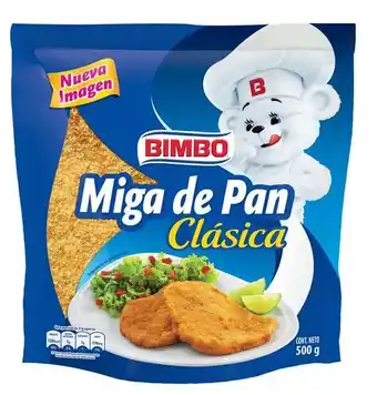 Carulla Miga de pan 500g bim oferta