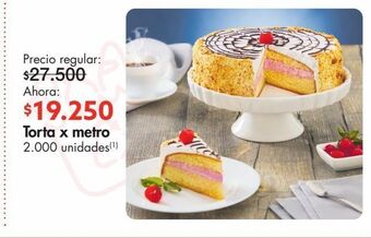Metro Torta x metro oferta