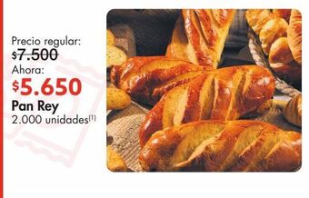 Metro Pan rey oferta
