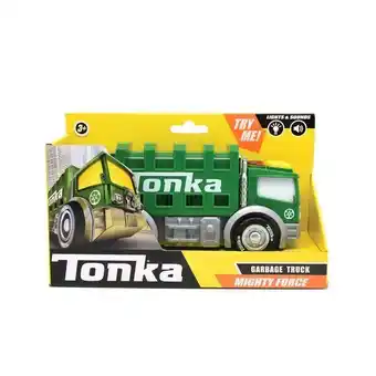 Alkosto Camión de basura de juguete con luz y sonido tonka mighty force oferta