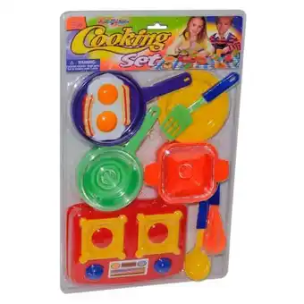 Alkosto Set cocina estufa y sartenes oferta