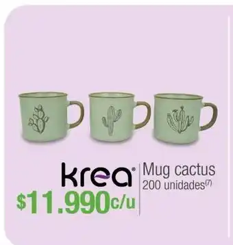Jumbo Mug cactus krea oferta