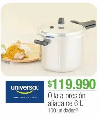 Jumbo Olla a presión universal 6l oferta