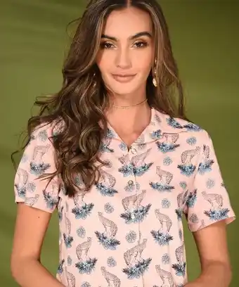 Amelissa Camisa free estampado oferta