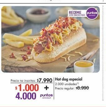 Metro Hot dog especial oferta