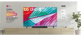 Metro Lg smart tv uhd 4k webos 55” + barra sk1 lg • ref. 55ur7800psb oferta