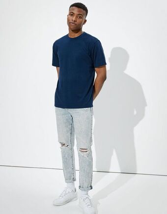 American Eagle Camiseta icónica ae súper suave oferta